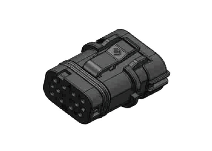 22AWG Transmission Cable Connector , IP6K9K 10 Pin Terminal Plug Connectors