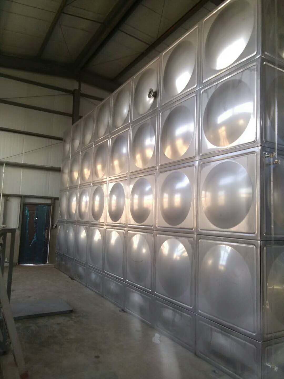 100m3 SS304 Square Stainless Steel Tank Water Storage 5000l