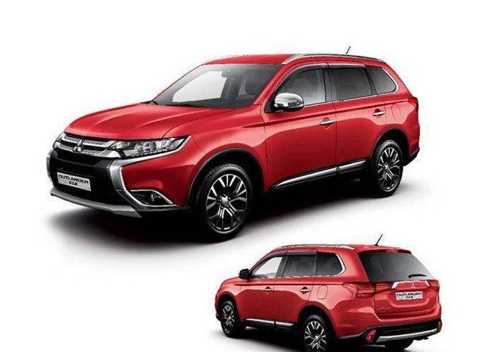 Mitsubishi New Outlander 2016 2017 OE Sport Style Side Steps Bars Running Boards