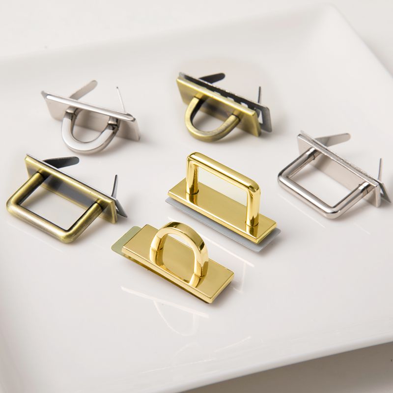 SGS Suspended Metal Bag Handles Durable Arch Bridge Handbag Hardware Tearproof