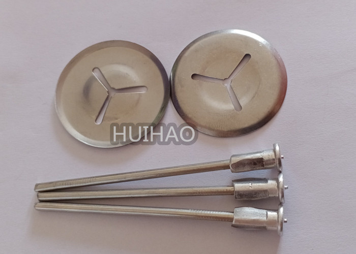 65mm Cd Weld Bimetallic Insulation Pins With Aluminunm Base