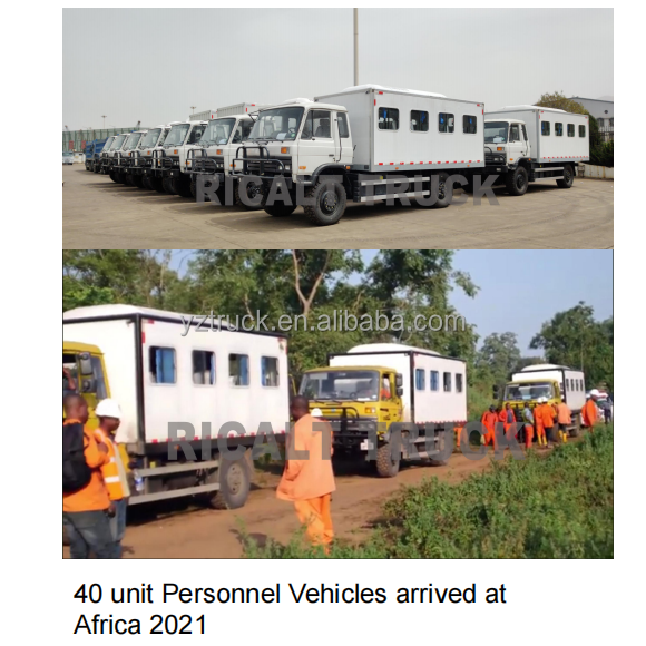 5000kg Gross Vehicle Weight Dongfeng Single Row 4X2 Van Truck