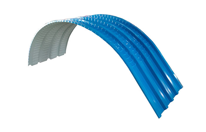 Steel And Iron Panel Roof Curving Machine Cold Roll Forming Arcing 4 Steps
