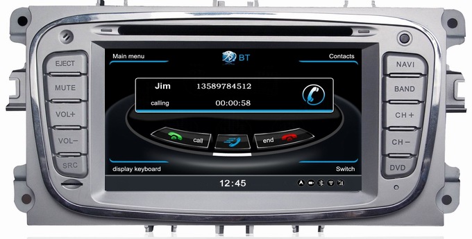 Ouchuangbo special central multimedia for Ford S-Max S100 with DVD recording 2 zone control hot selling OCB-003