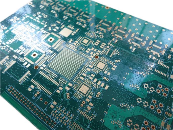 PCB with Ball Grid Array 10-Layer BGA PCB Built On High Tg FR-4 With Immersion Gold