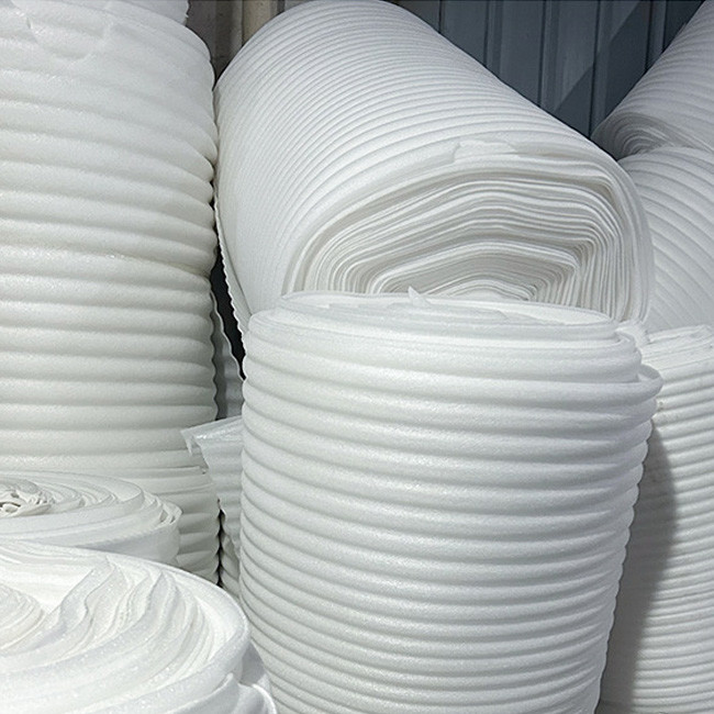 Polyethylene Pearl Cotton Roll Express Logistics Shock Proof Packaging EPE Foam