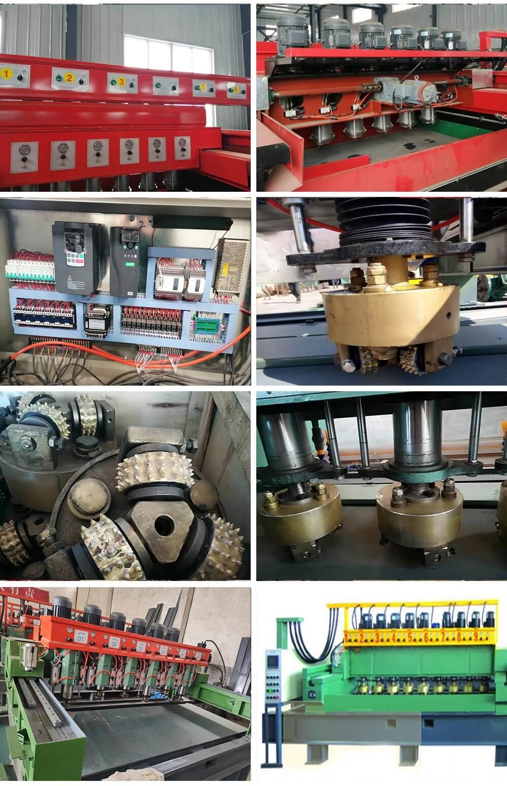 Granite Automatic Stone Bush Hammering Machine