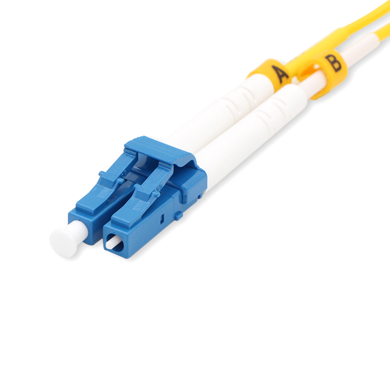 LC-SC SM OS2 9/125um duplex fiber optic patch cord -PVC/LSZH