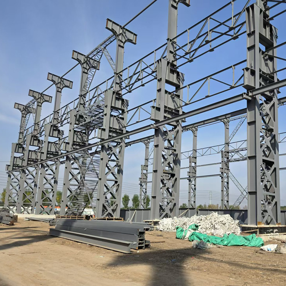 Prefabricated Steel Frame Factory Warhouse Steel Construction Fabrication