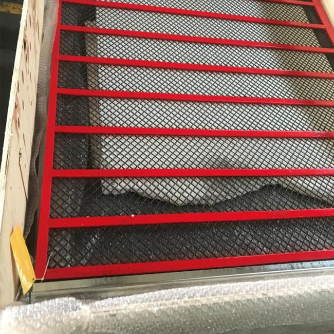 Woven 610*610 Slotted Self Cleaning Screen Mesh Anti Clog For Mining Equipment