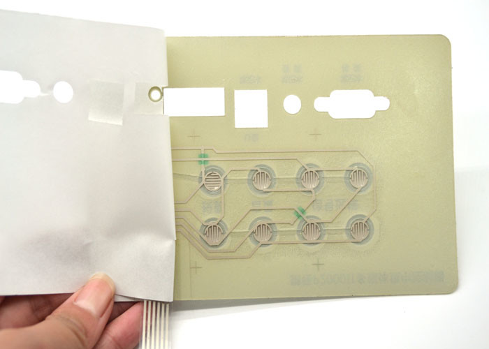 Embossed / Flat Keys Tactile Membrane Switch For Remote Controller Custom Logo