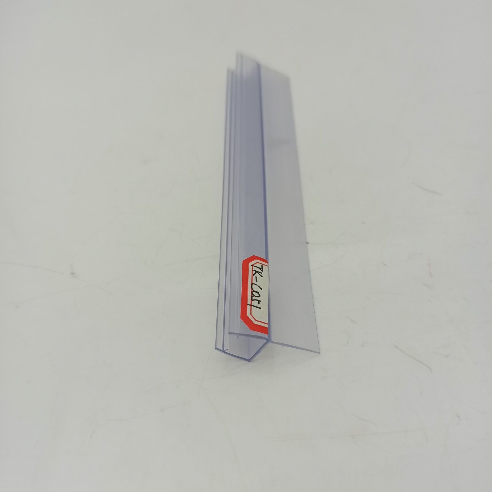 6-12mm Glass Compatible 180 Degree PVC Rubber H Channel Bottom Glass Shower Seal Door Strip