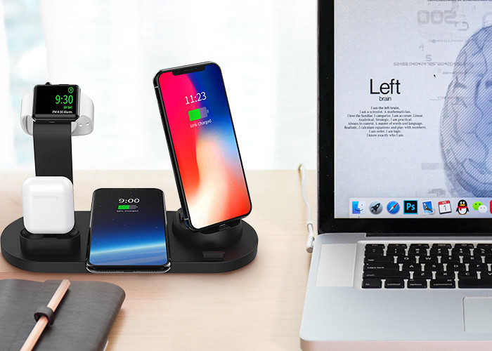 9V 1.67A 2W Charging Dock 3 In 1 QI Wireless Charger