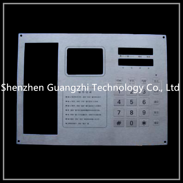 Watertight Stainless Steel Keyboard Durable For Supermarket Storage Cabinet