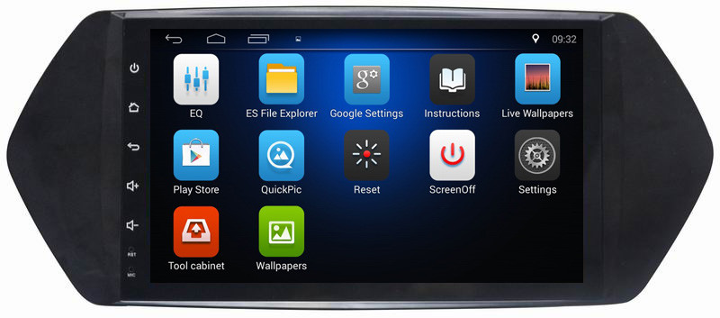Ouchuangbo auto gps head unit audio stereo android 8.1 for Southeast DX3 support USB SWC wifi AUX radio dual zone