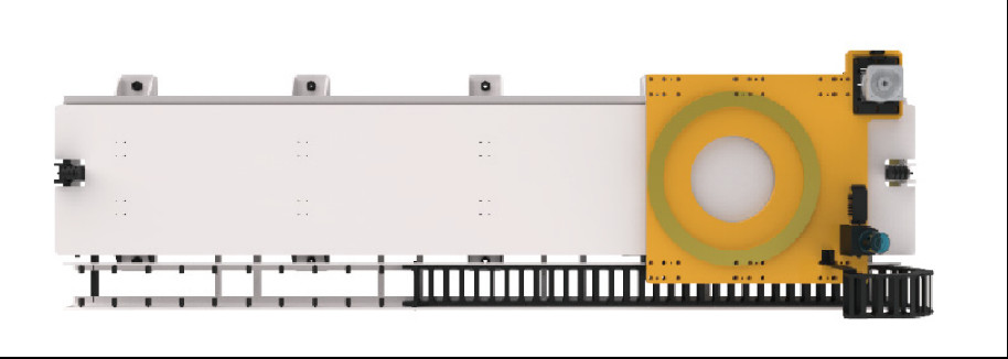IRB1200 Heavy Duty Robot Tracks IRB1410 Dobot Linear Rail 2500kg Load