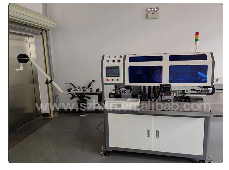 Double Head Round Sheath Multi-Core Wire Cutting Stripping Twisting Dipping Tinning Machine