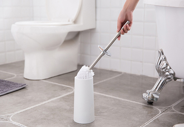 Classic Toilet Cleaning Brush Holder for Bathroom 304 Stainless Steel
