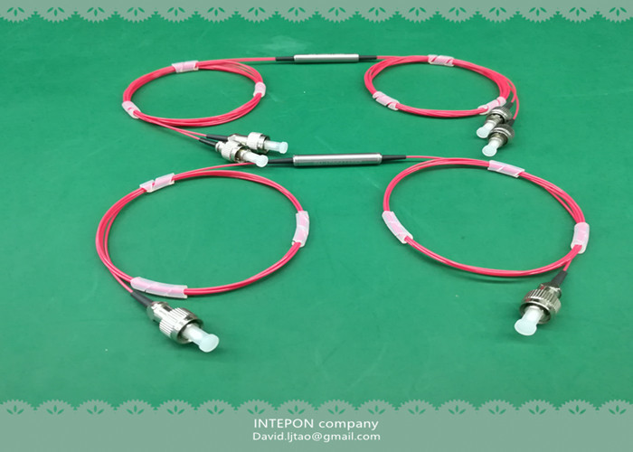 Polarizing beam splitter, 1550nm, with Wollaston prism, pm panda fiber for all ports, FC/PC connector.