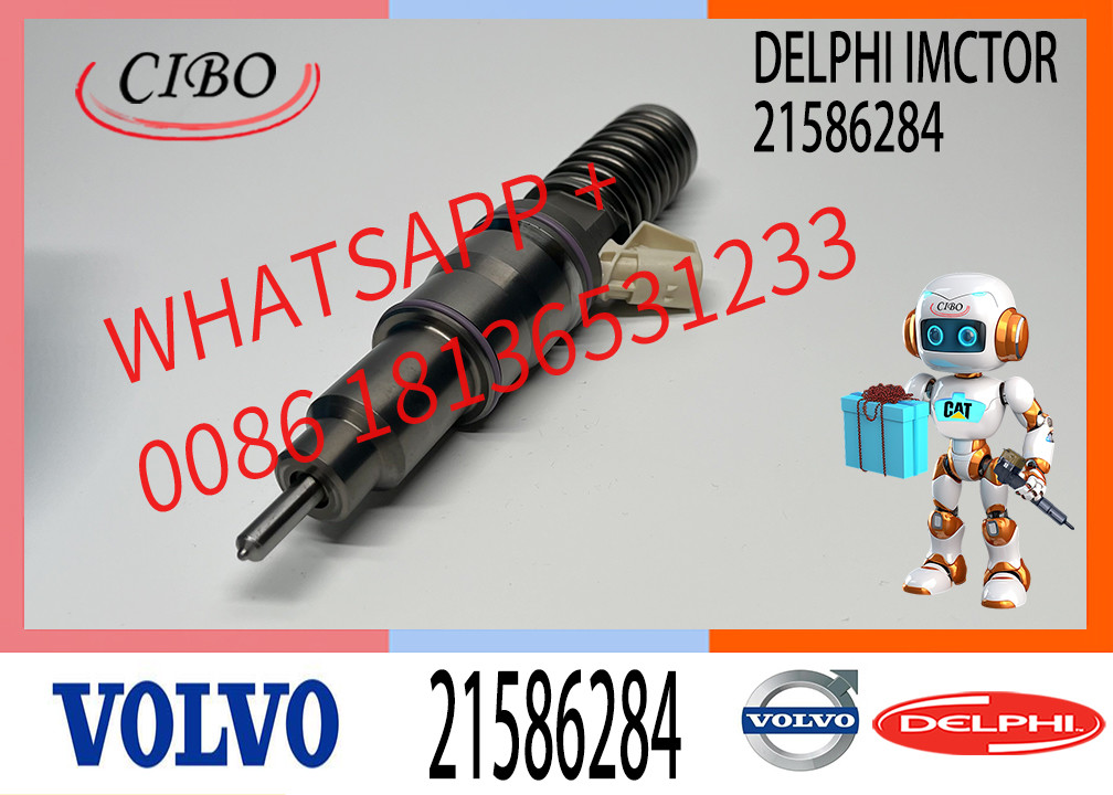 Fuel Injector 21586284 03829087 3829087 20544186 BEBE4C08001 For EC460B EC360B Truck FH12