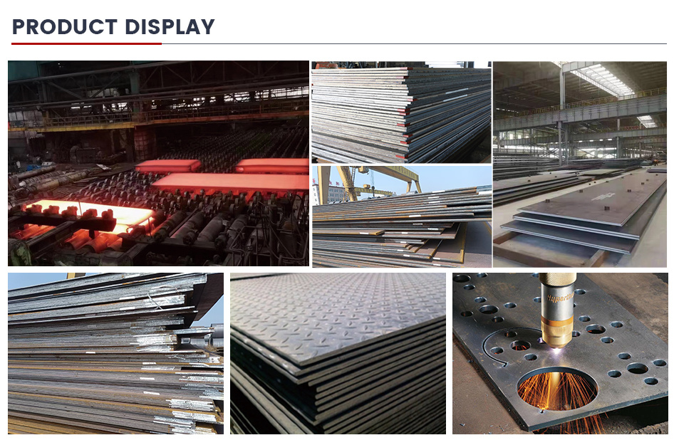 A36 4140 4135 Ss400 Ss355jr S275jr HRC Ms Hot Rolled Mild Carbon Steel Plate