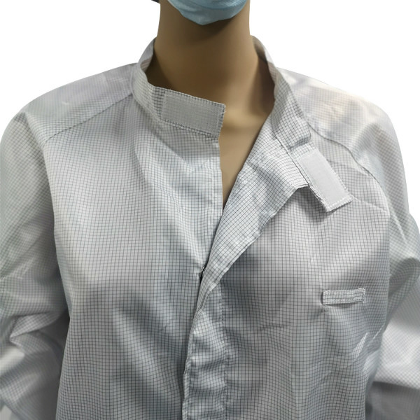 Anti Static 2.5mm Grid ESD Safe Clothing For EPA Areas