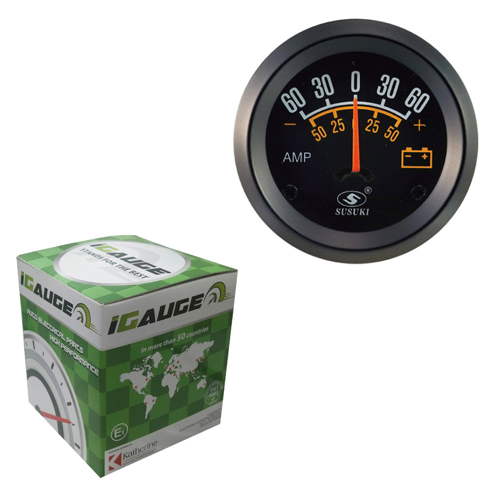 ISO9001 24v 52mm Ammeter AMP Generator Marine Set Jet Boat Gauges