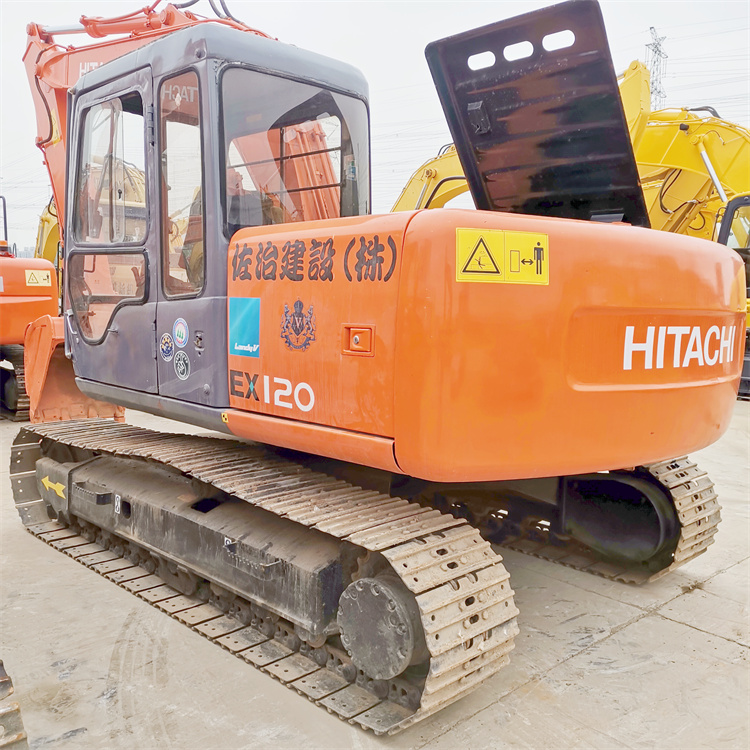 Made In Japan Earth-Moving Machinery 12 Ton Used Hitachi EX120-5 Crawler Excavator