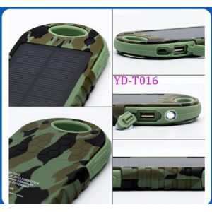 China Manufaturer/OEM Solar Power Bank Charger 12000mAh Waterproof IPX6 Christmas Promotion on sale