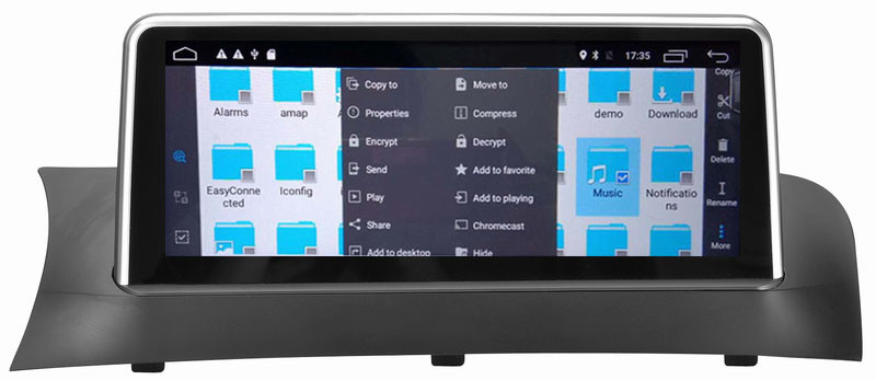 Ouchuangbo Central multimedia gps for X3 F25 2014-2016 support BT MP3 mirror link android 8.1 OS 4+64