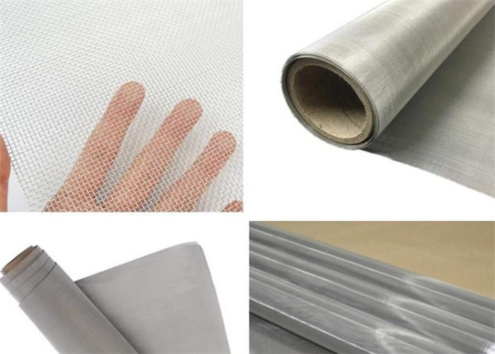 Square Hole Plain Weave 304l 316l Vibrating Screen Mesh