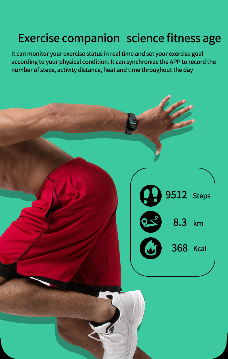 P3 Smart Watch1.3inch Heart Rate Blood Pressure Bracelet Vietnamese Detection ECG