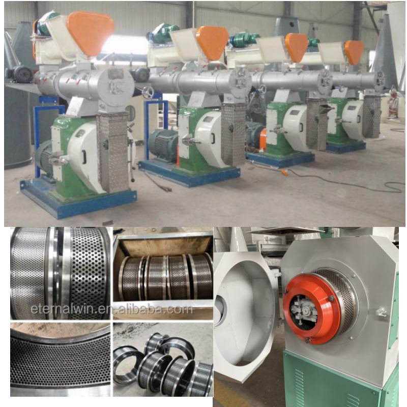 Horizontal Ring Die Pellet Machine Large Capacity Animal Pellet Making Machine