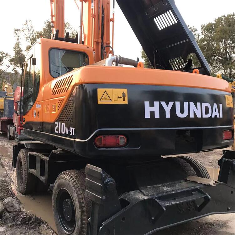 ORIGINAL Hydraulic Pump Used Second Hand Digger Hyundai210W with EPA Engine Auger