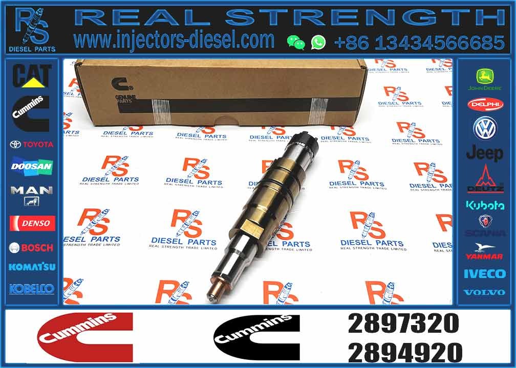 Fuel Injector 2897320 4955080 for ISX15 QSX15 Diesel