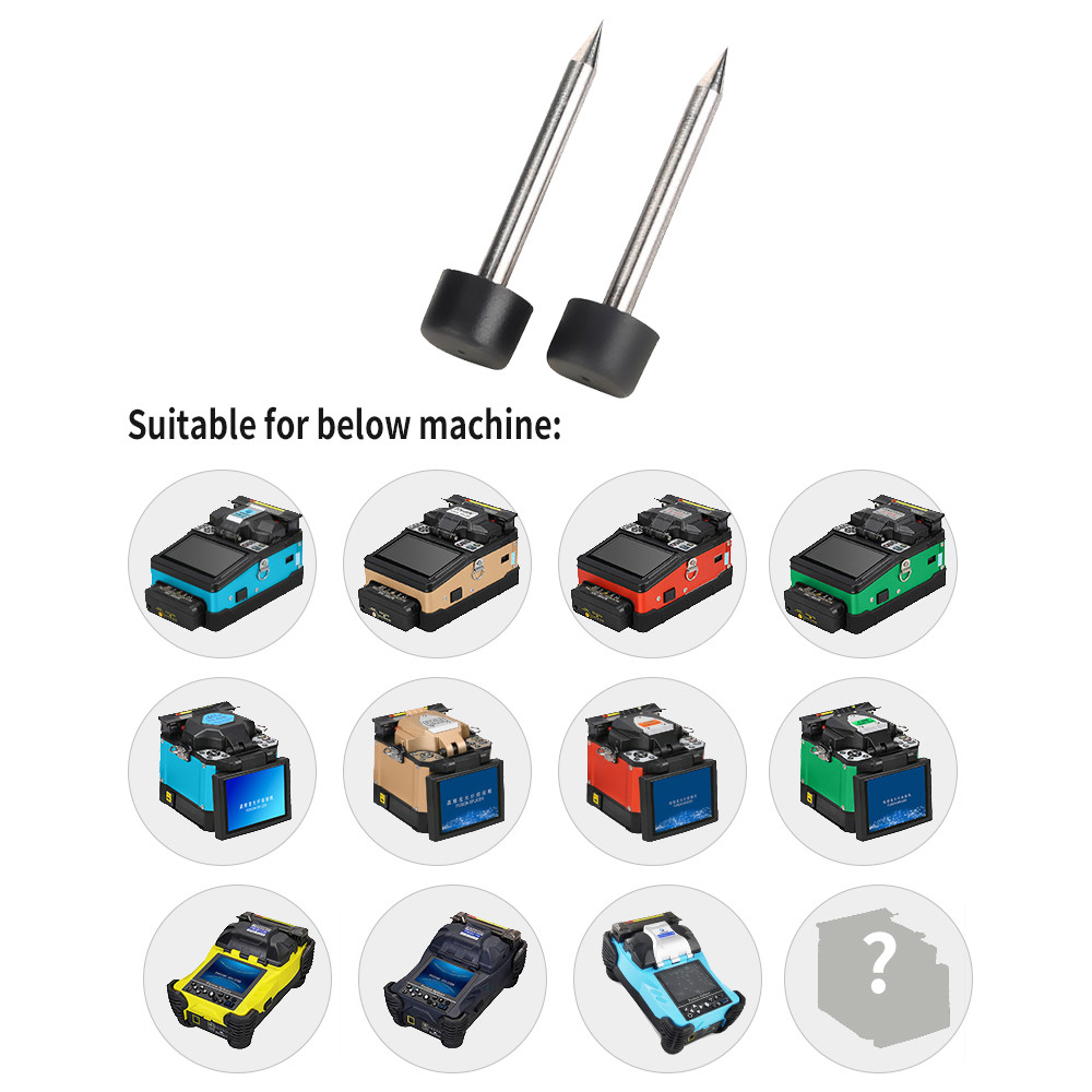 FONGKO Splicing Machine Accessories , Fiber Optical Fusion Splicer Electrode Rod
