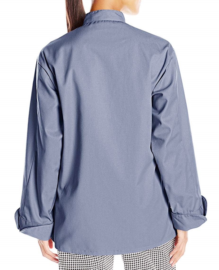 Women Modern Design Kitchen Unique Chef Coats White Color