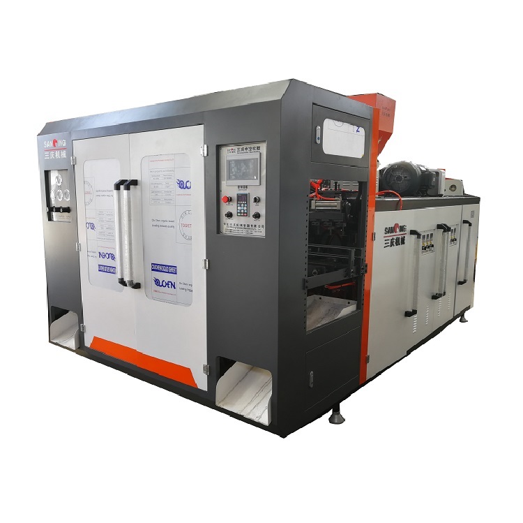 TPU Shoes Air Cushion Automatic Bottle Blowing Machine 50kg/H