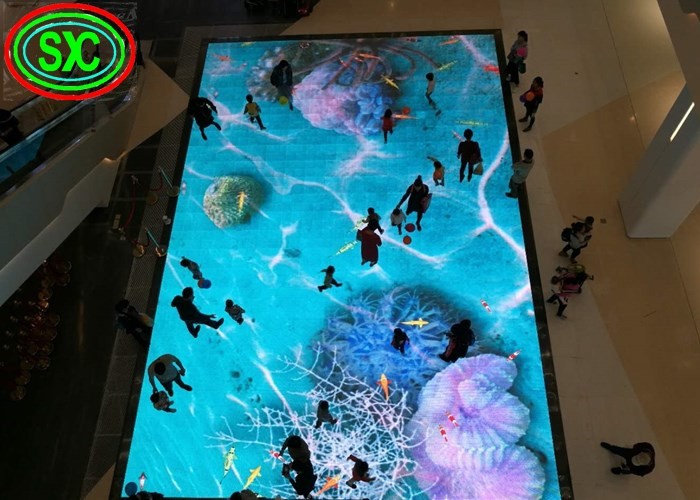 Full Color Indoor Video LED HD Dance Floor With 3 Years Warranty
