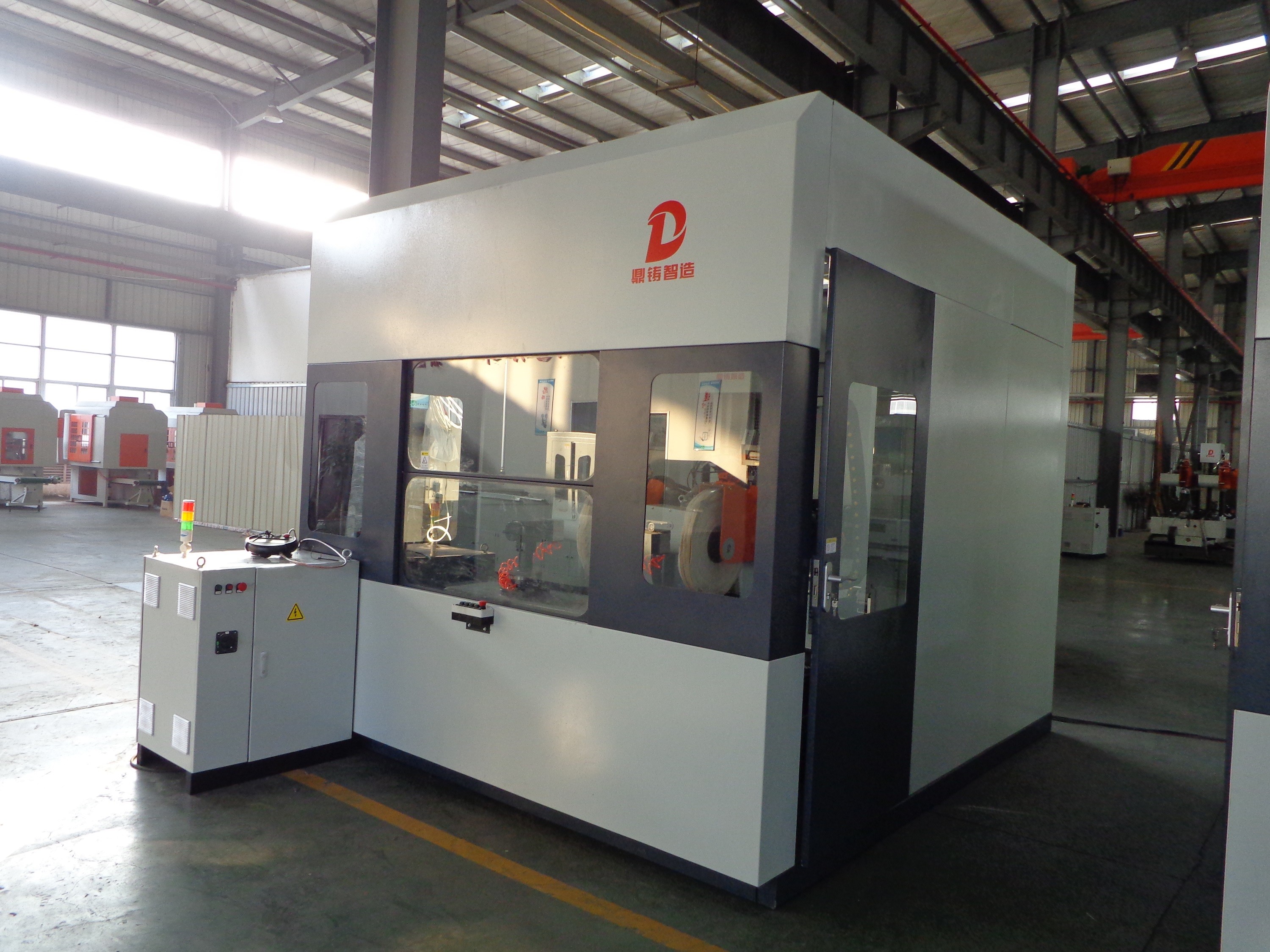 Automatic Polishing Machine Stainless Steel Polishing Machine PLC Controlled