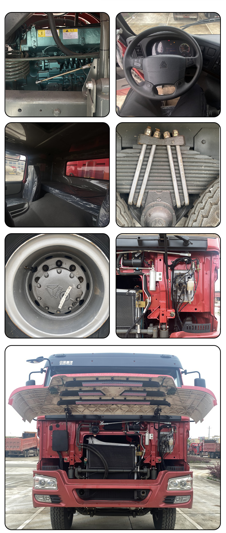 10 Wheel Sinotruk Howo 6x4 Tipper Truck 20CBM Capacity Howo Dump Truck LHD Drive
