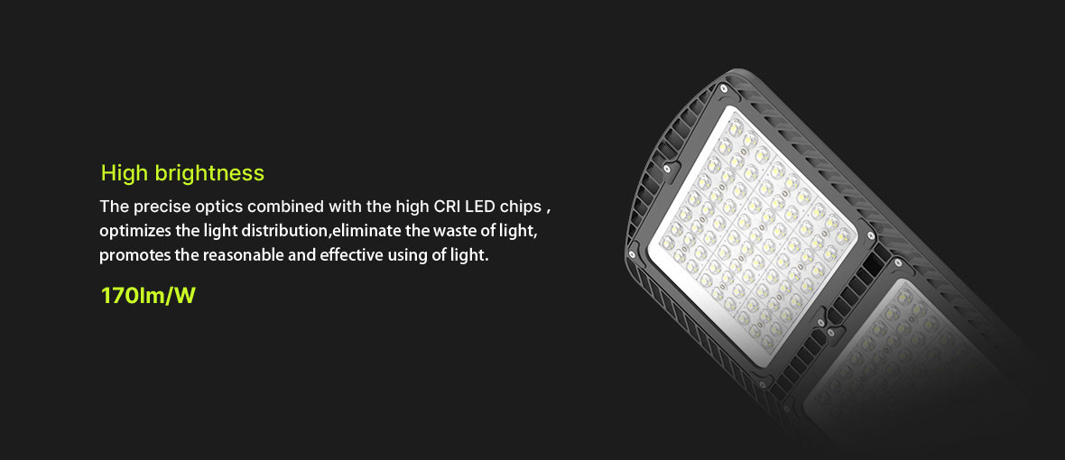 10KV Waterproof Street Light IP65 50 Watt LED Street Light Dimming