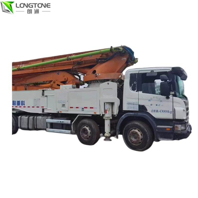 42m Used Concrete Line Pumps High Pressure Injection Cement Grouting Pump