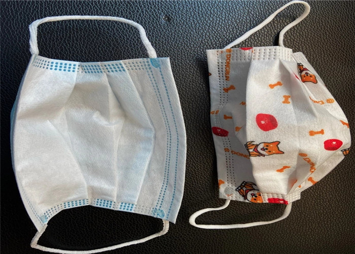 Hypoallergenic Children's Disposable Face Masks Anti Virus Non Toxic