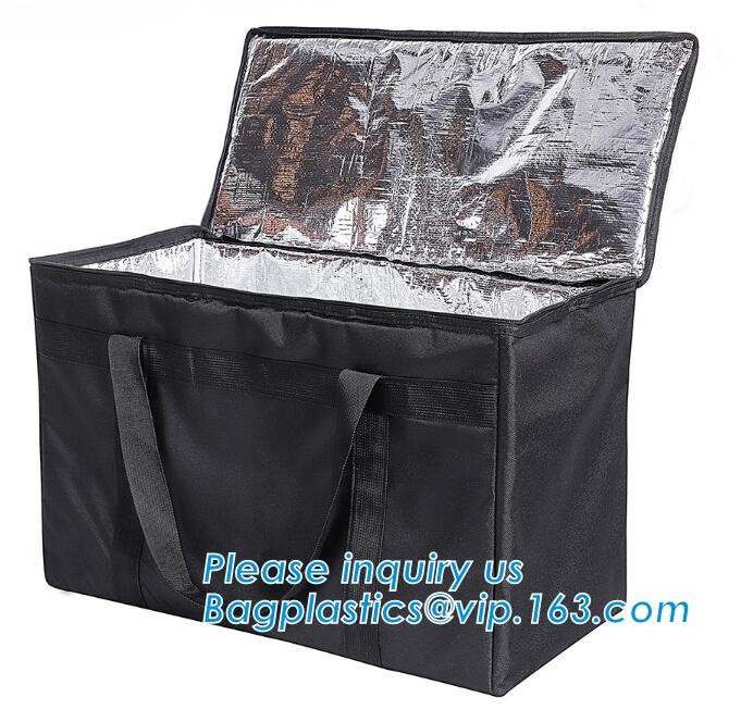 cooler bag waterproof oxford shoulder bag ice pack thermal picnic lunch box vehicle insulation bag for meal drinks pack