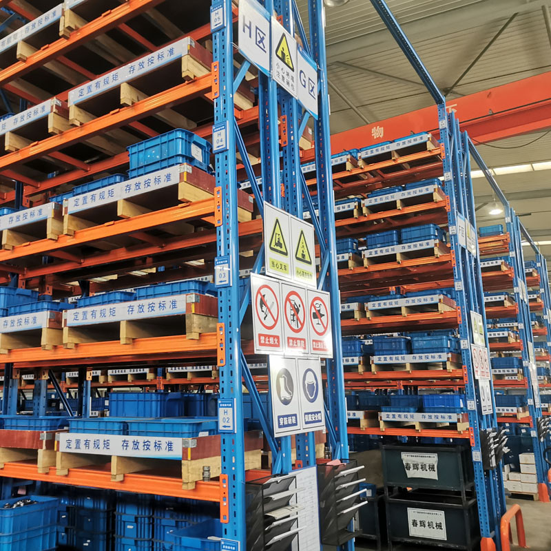 Heavy Duty Assembled Industrial Heavy Duty Racks Customize Color