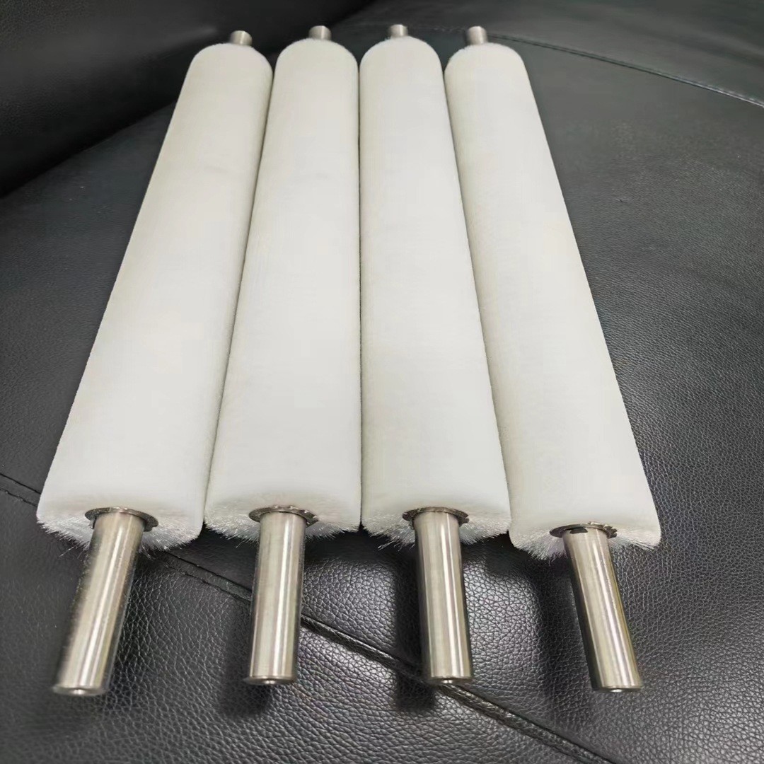 Grinding, Cleaning, And Anti-static Brush Roller For Mobile Phone Module Glass