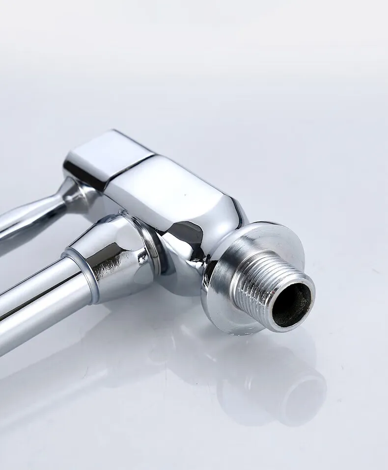 Single Handle Wall Mounted Cold Water Faucet Brass Body Kitchen Sink Tap For OEM Market
