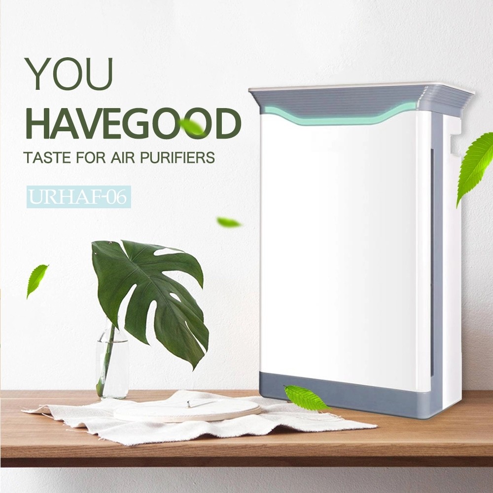 OEM TUYA WIFI 65W H12 UVC Lamp Air Purifier Hepa Sterilization
