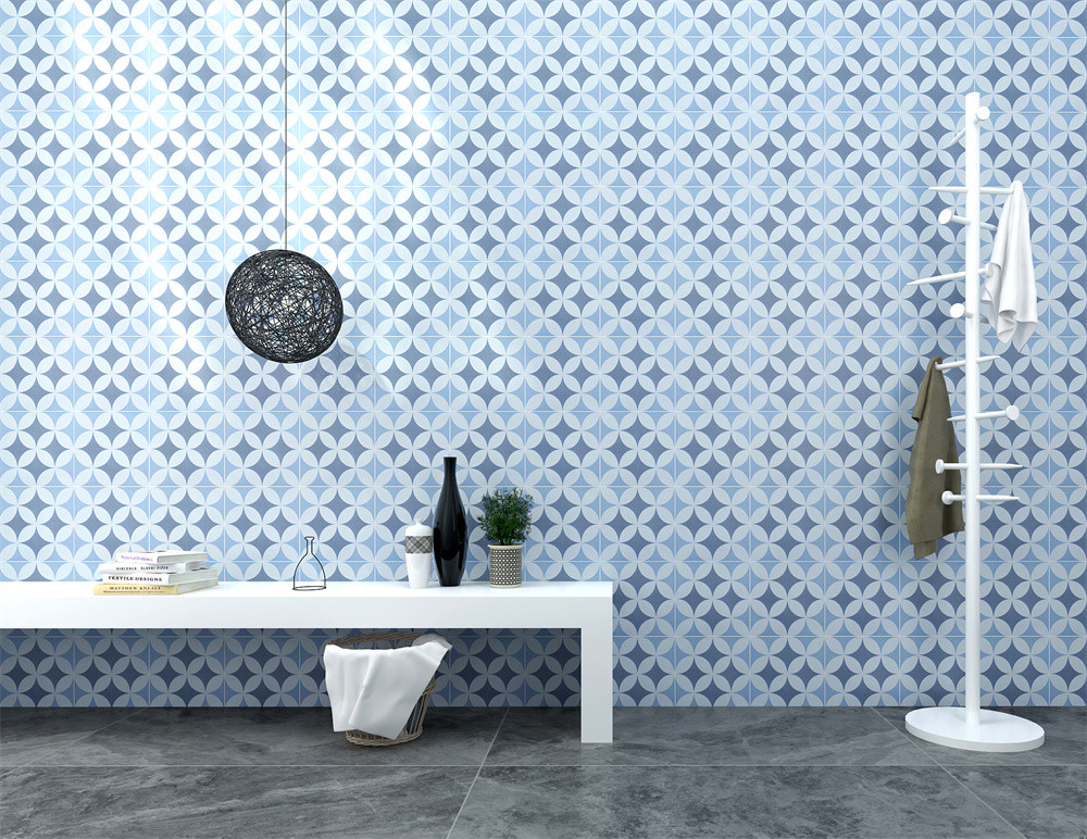 Firebrick 200x200mm Indoor Wall Tiles For Balcony And Encaustic Ceramic Rustic Tiles For Kitchen